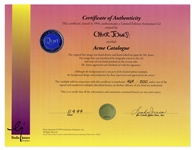 Chuck Jones Signed Limited Edition Hand-Painted Cel of Wile E. Coyote